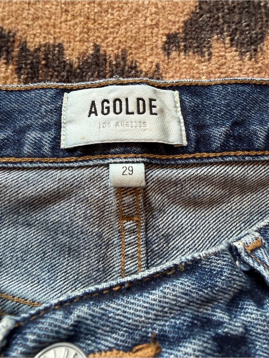 Agolde Denim - Agolde Fran low slung straight leg Jean